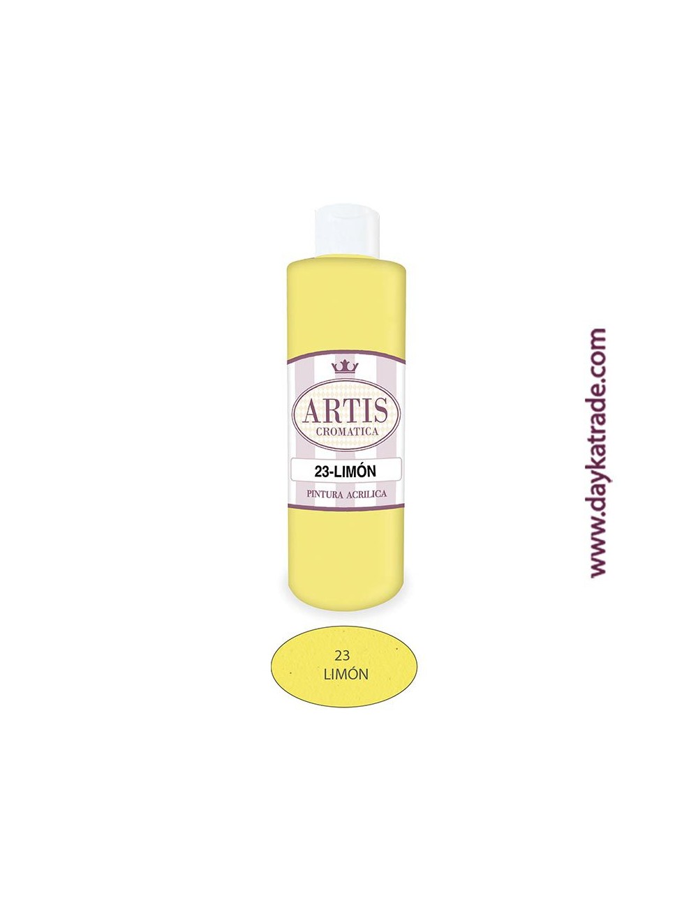 nº 23 limón pintura acrilica artis (250ml)