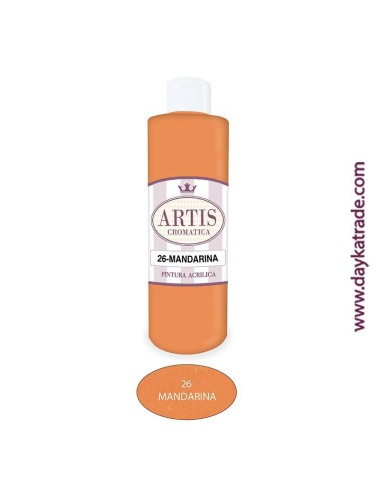 nº 26 mandarina pintura acrilica artis (250ml)