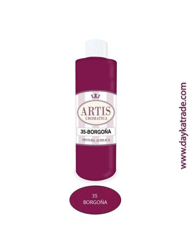 nº 35 borgoña pintura acrilica artis (250ml)