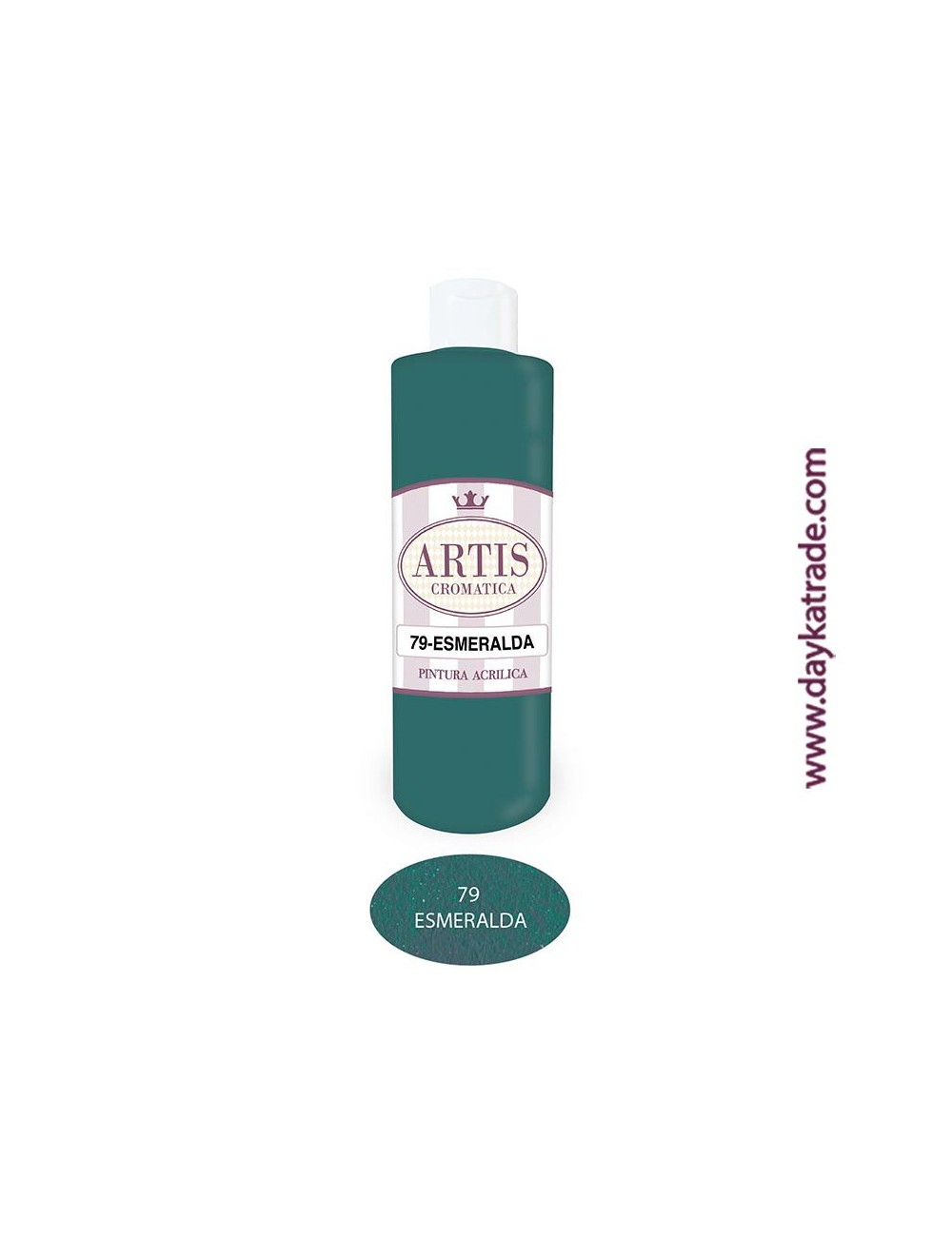 nº 79 esmeralda pintura acrilica artis (250ml)