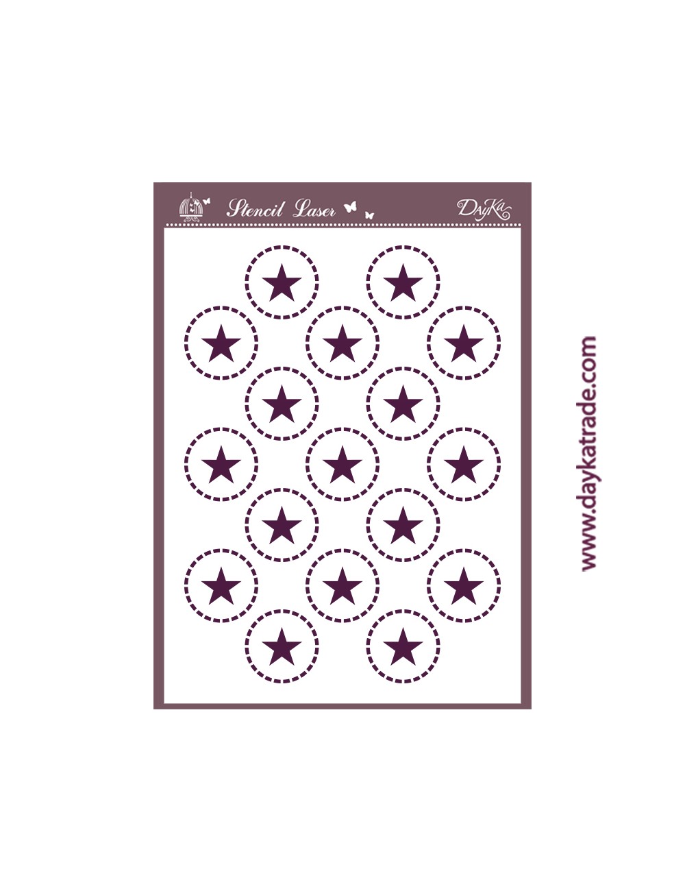 Stencil "estrellas"