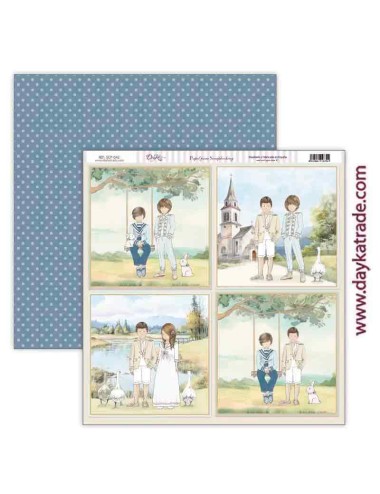 papel scrap iglesia colección "En Comunión con la naturaleza"