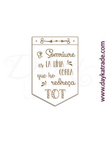 Banderín "el somriure"