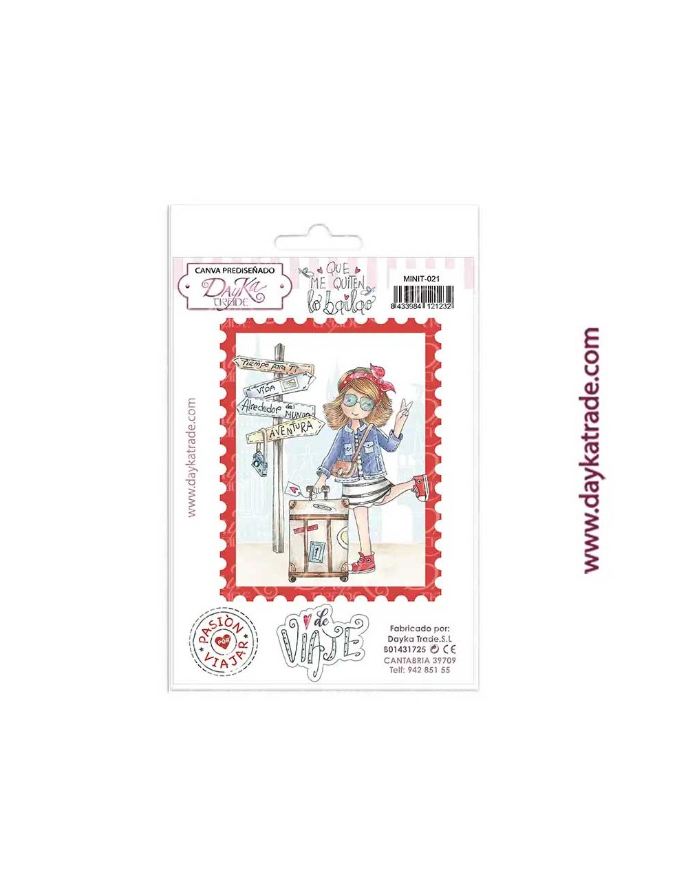 tela para scrapbooking y cartonaje- de viaje