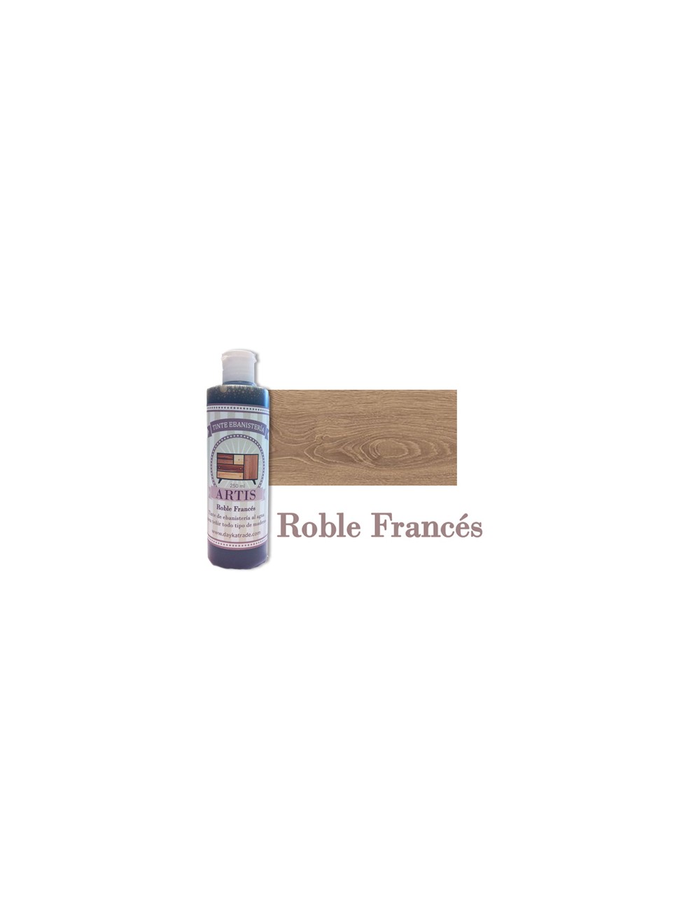 tinte artis color roble francés