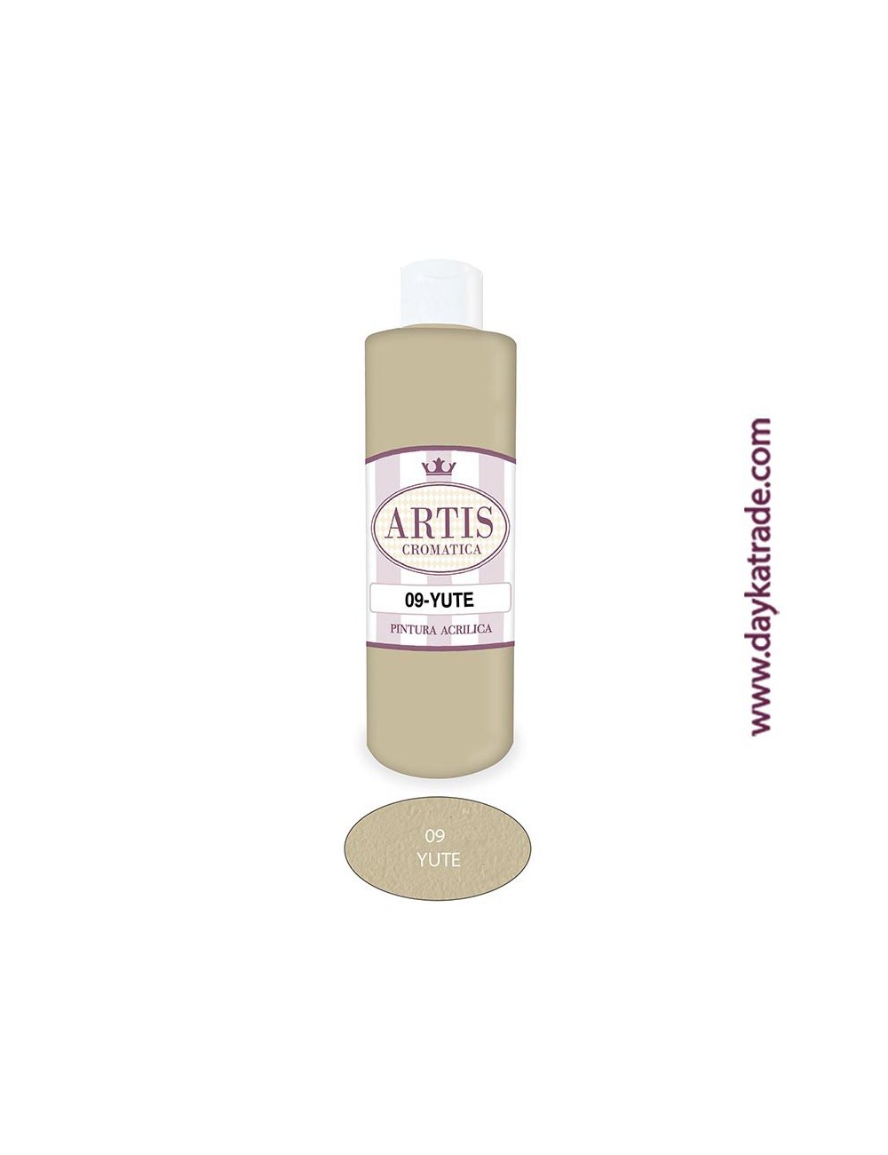 nº 09 yute pintura acrilica artis (250ml)