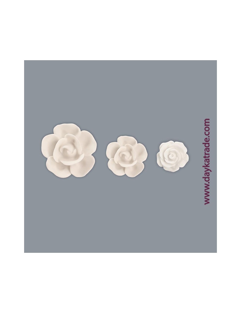 Tirador Flor Marmolina Dayka
