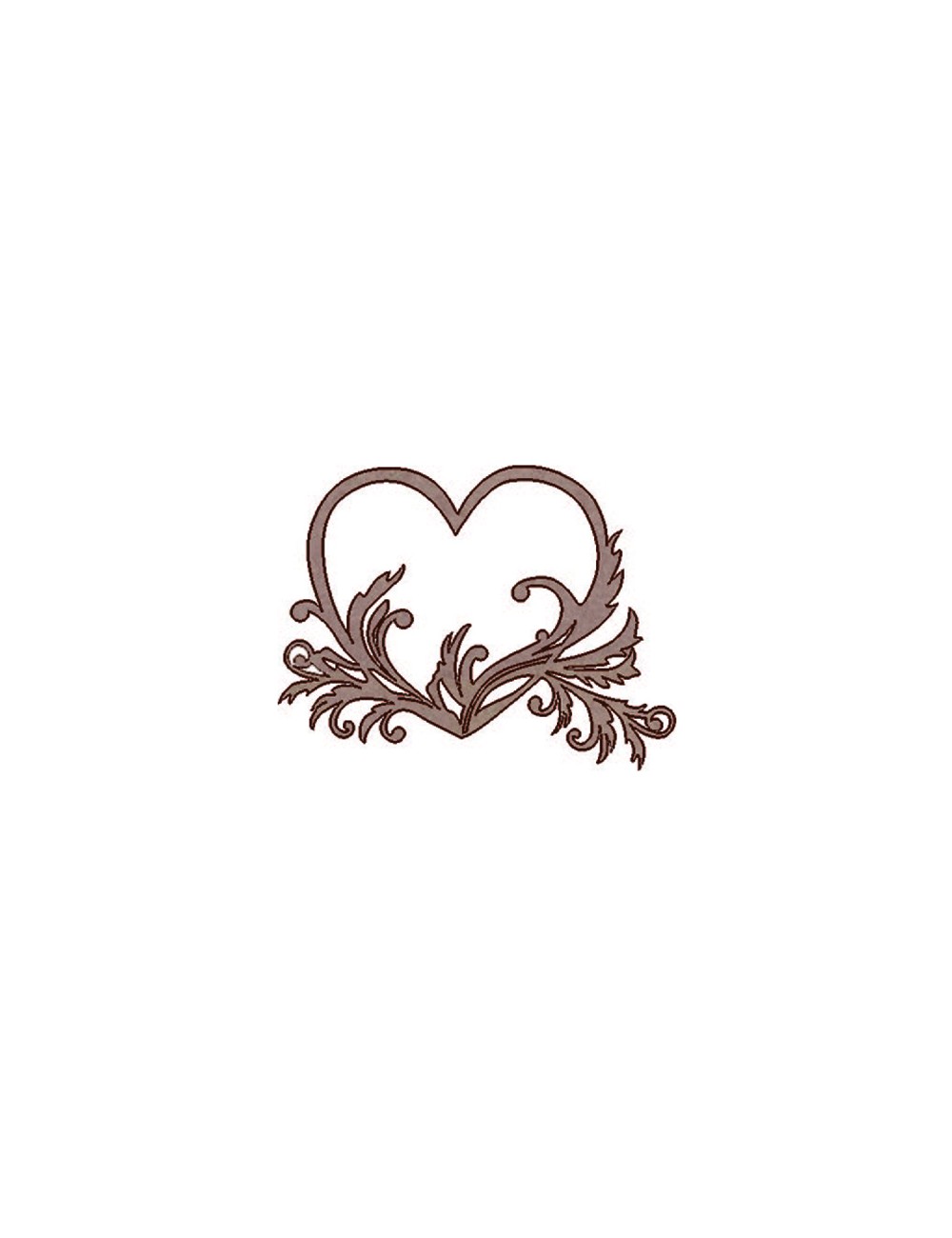 Corazón Filigrana