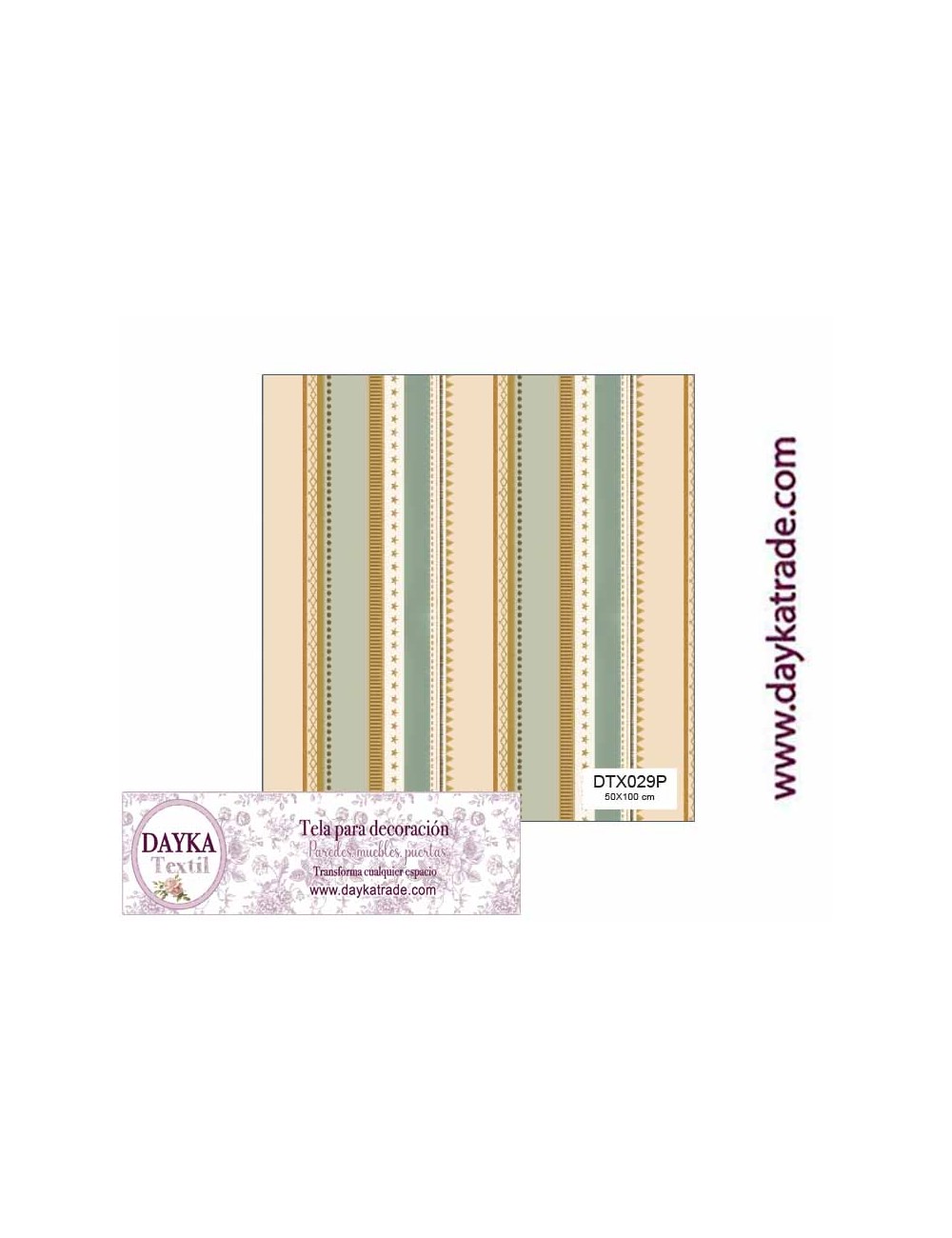 Tela Para Decoración Dayka Textil