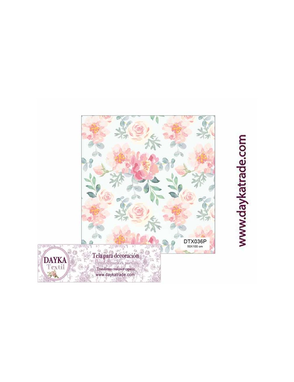 Tela Para Decoración Dayka Textil