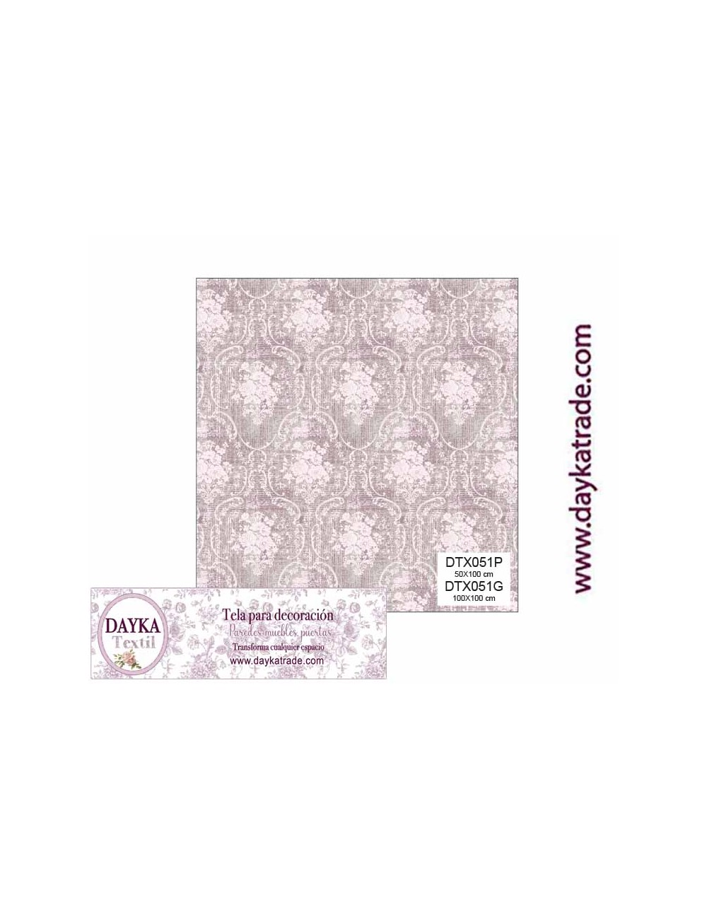Tela Para Decoración Dayka Textil