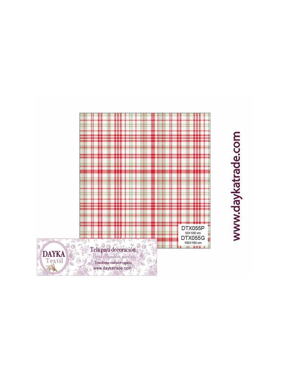 Tela Para Decoración Dayka Textil