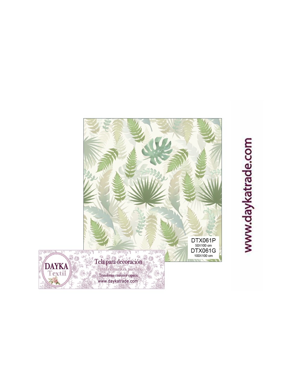 Tela Para Decoración Dayka Textil