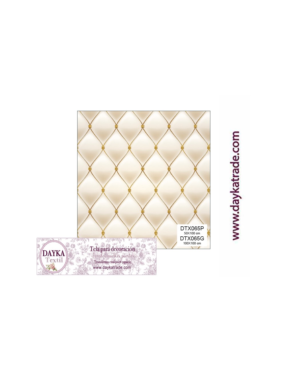 Tela Para Decoración Dayka Textil