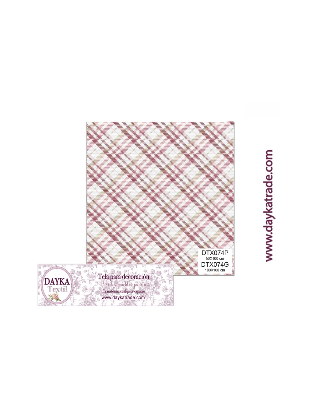 Tela Para Decoración Dayka Textil