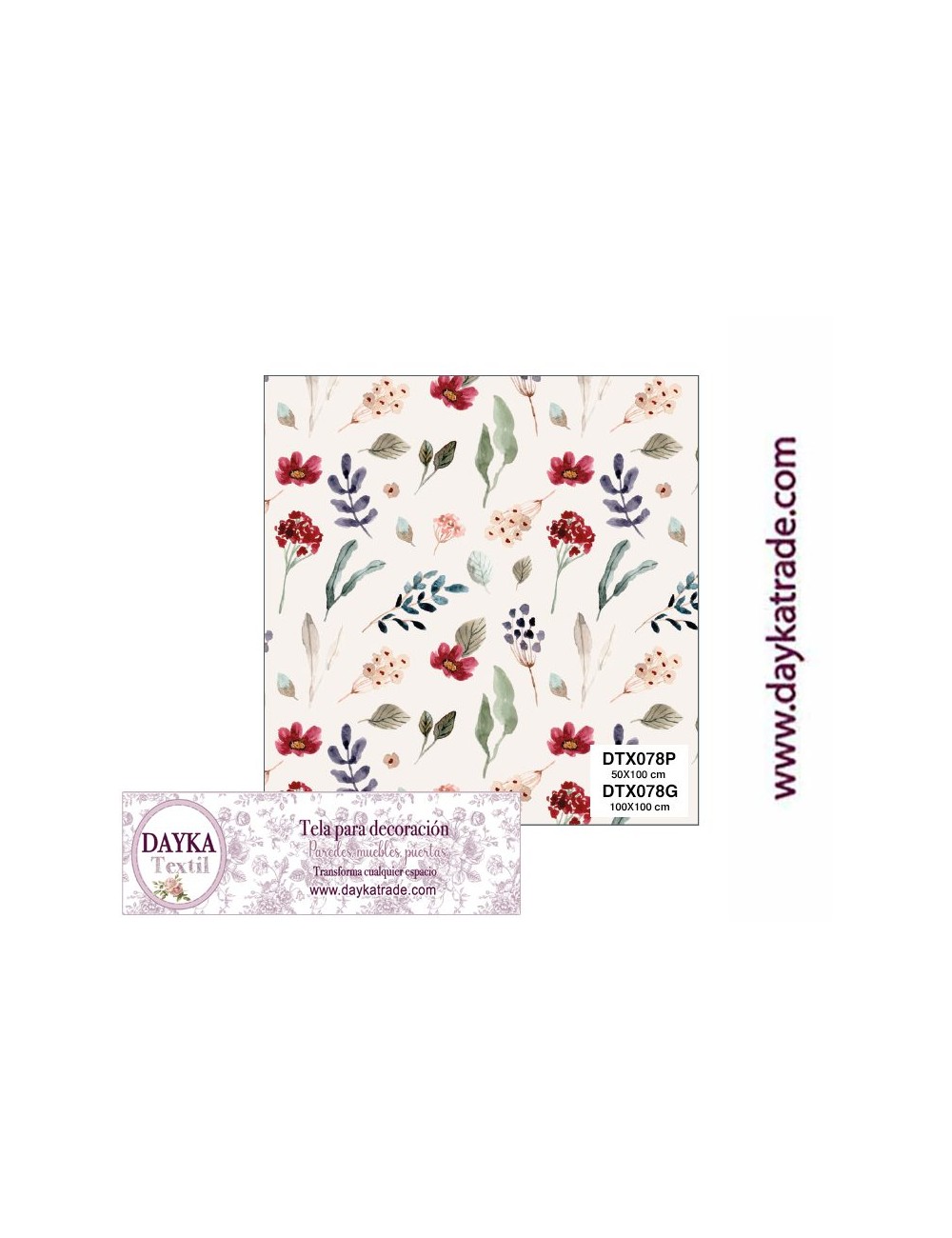 Tela Para Decoración Dayka Textil