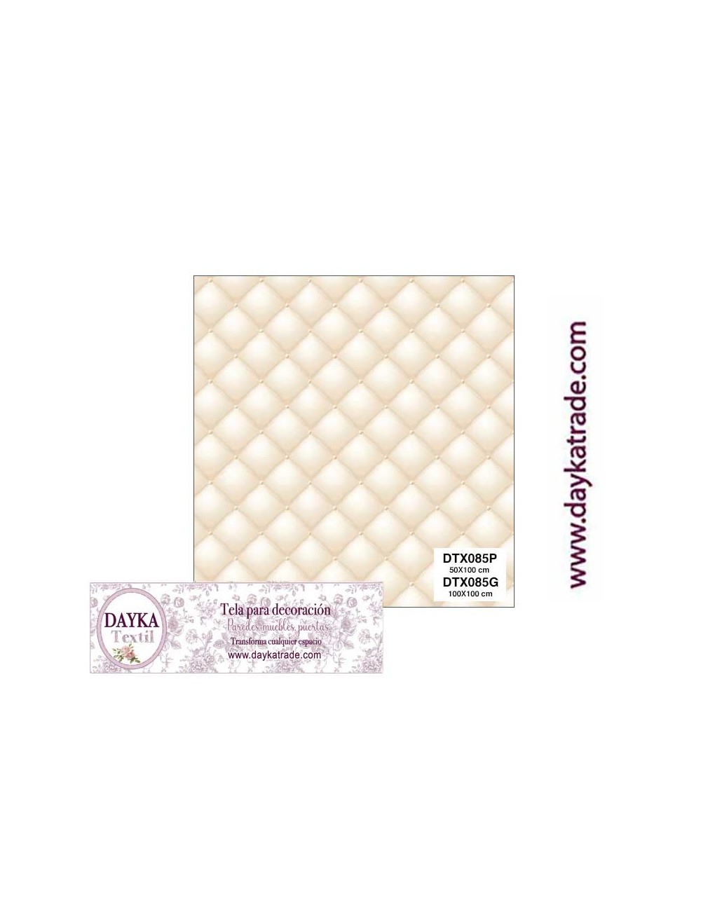 Tela Para Decoración Dayka Textil