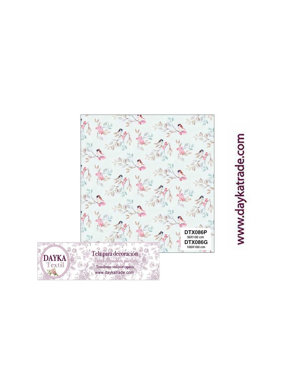 Tela Para Decoración Dayka Textil