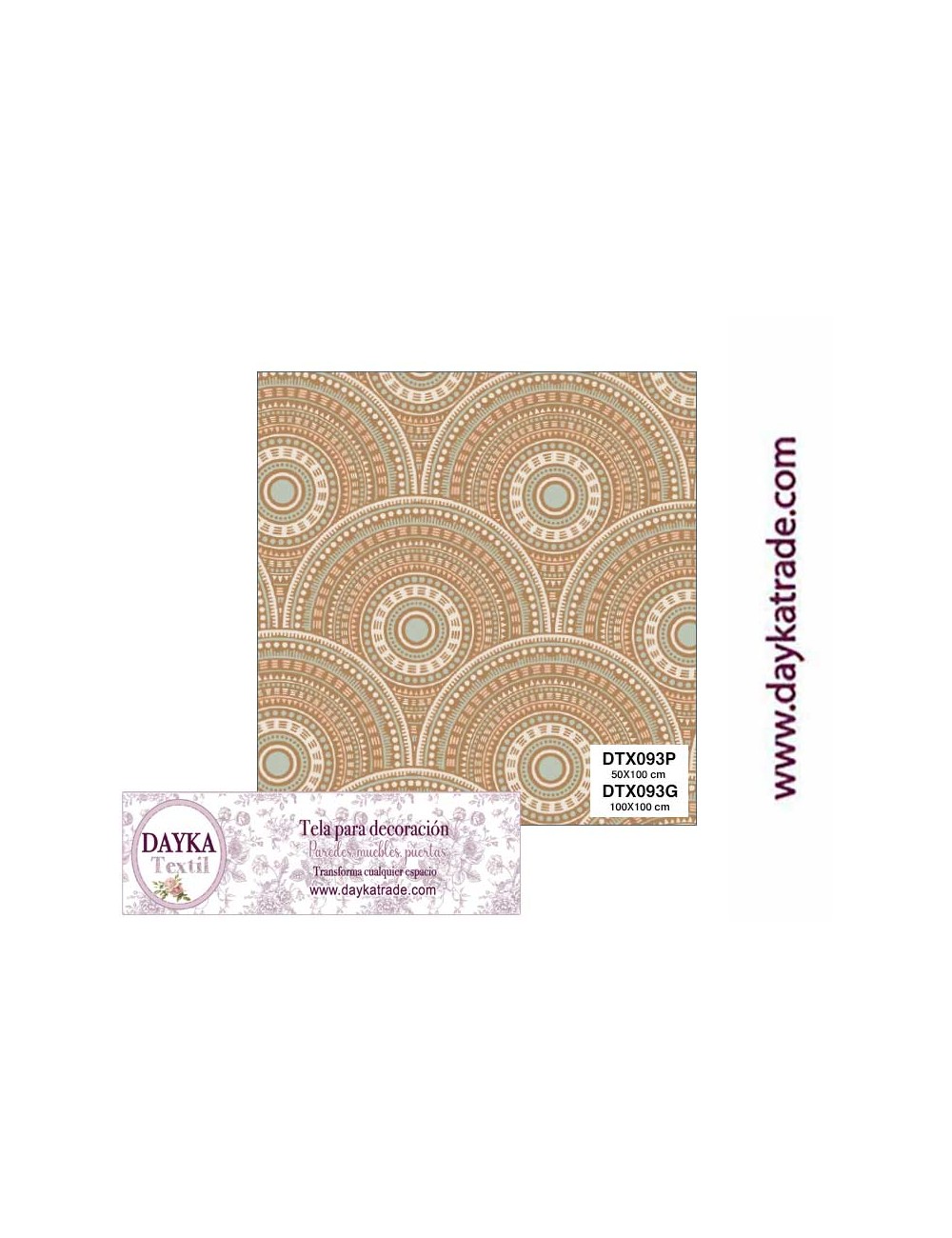 Tela Para Decoración Dayka Textil