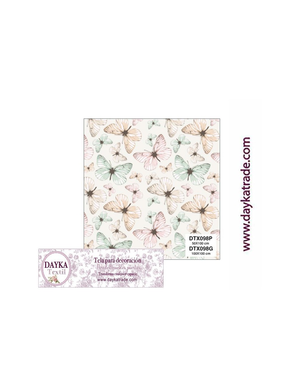 Tela Para Decoración Dayka Textil