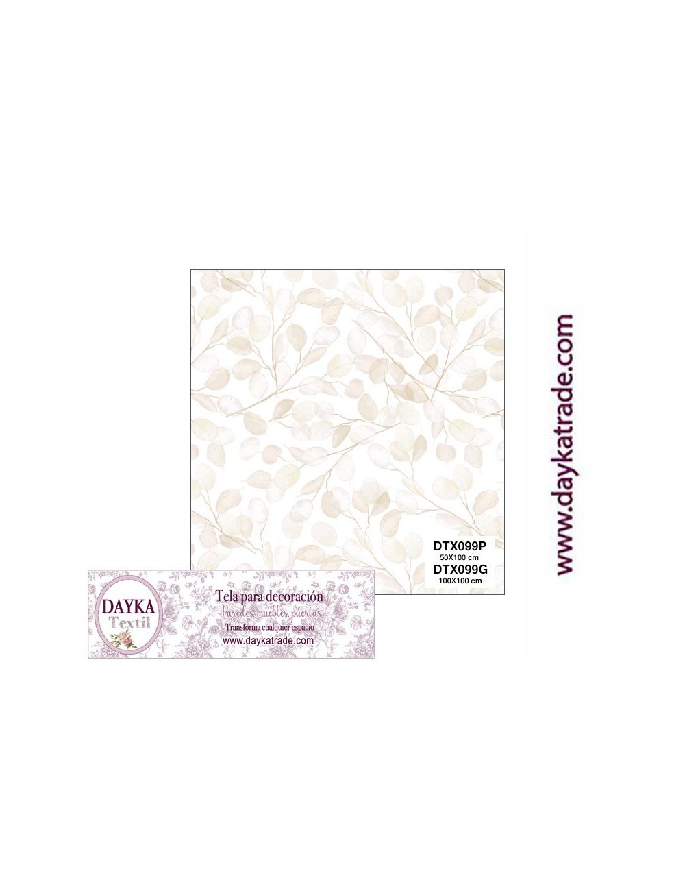 Tela Para Decoración Dayka Textil