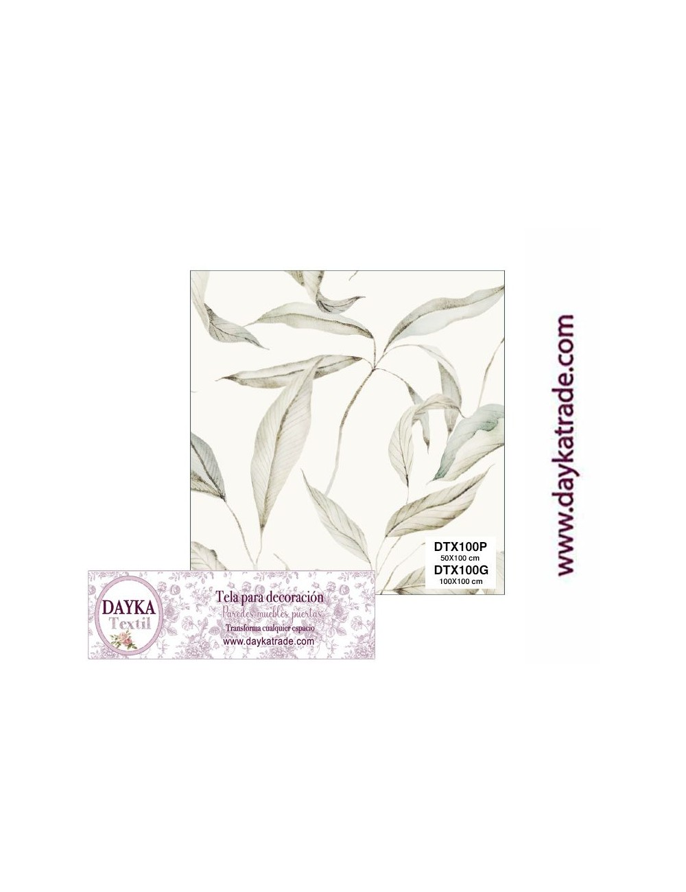 Tela Para Decoración Dayka Textil