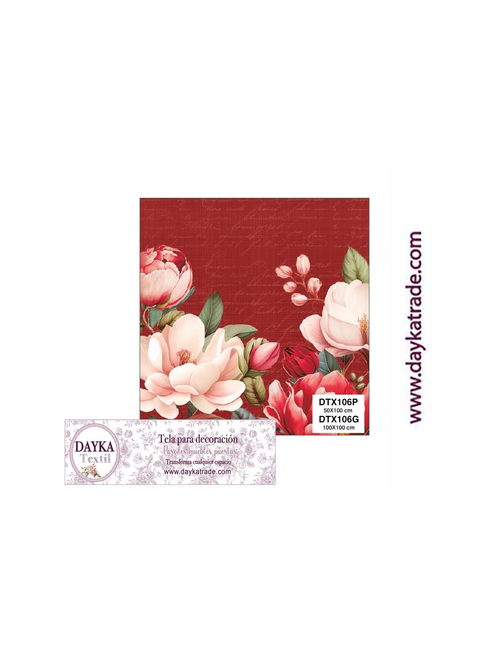 Tela Para Decoración Dayka Textil