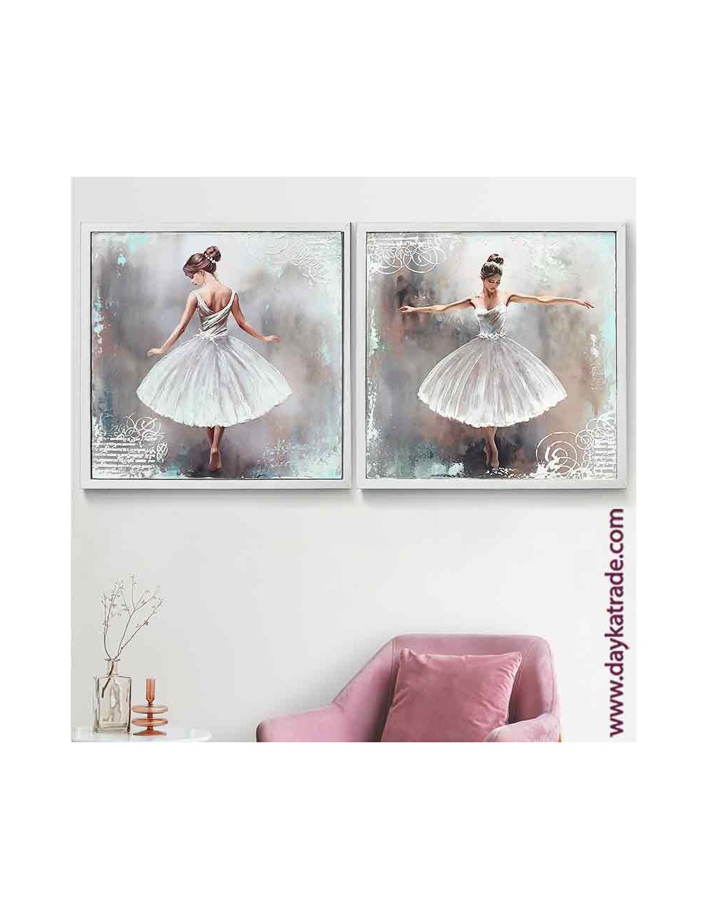 Cuadros de bailarina de ballet