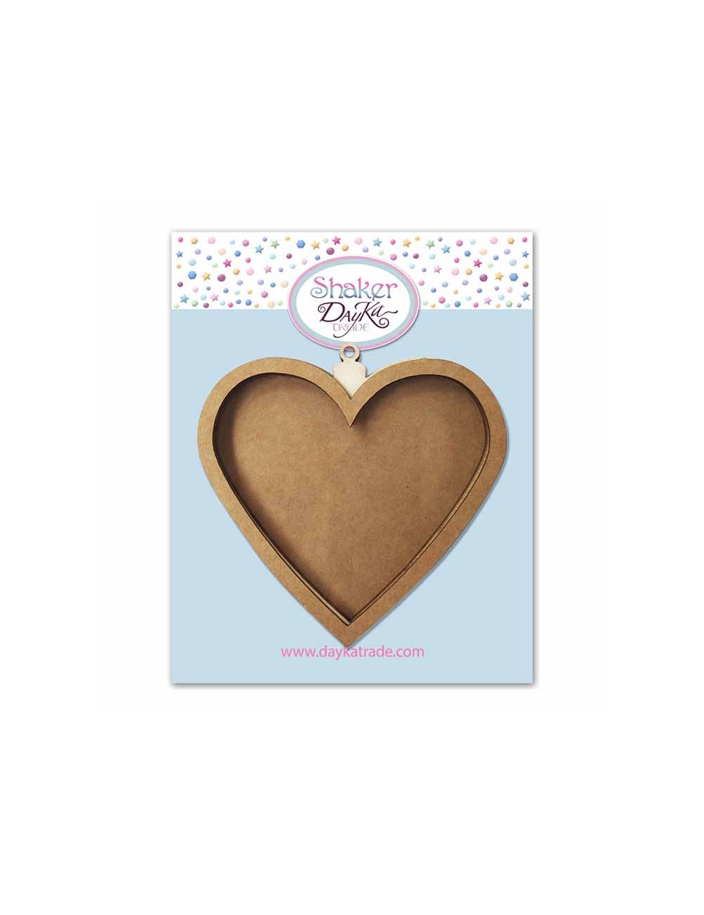 Shaker Scrap Corazón Colgante