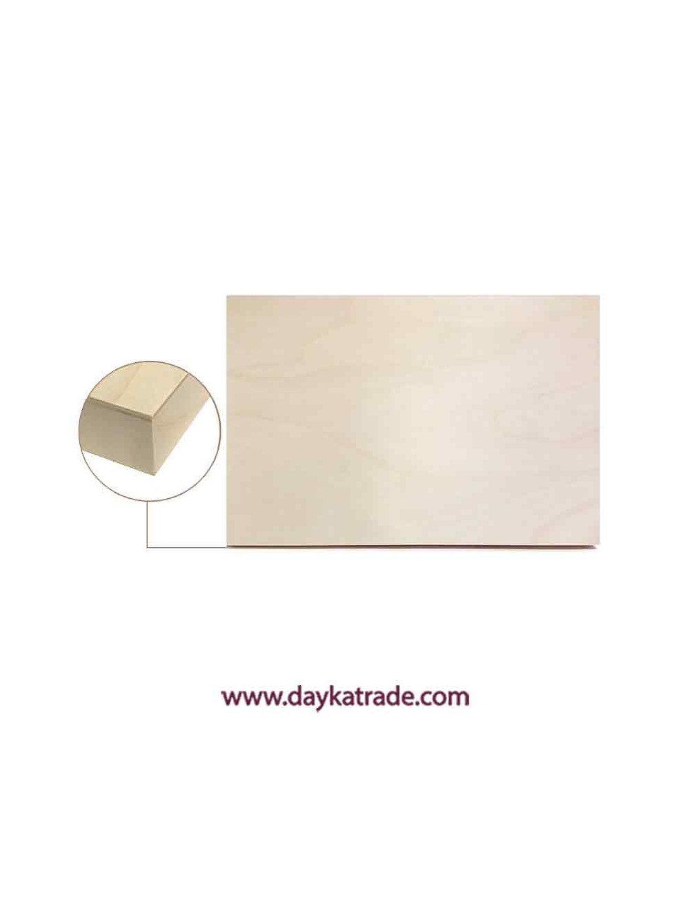 Lienzo De Madera Rectangular Lili