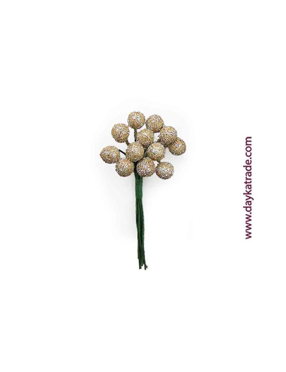 Bolitas plata glitter