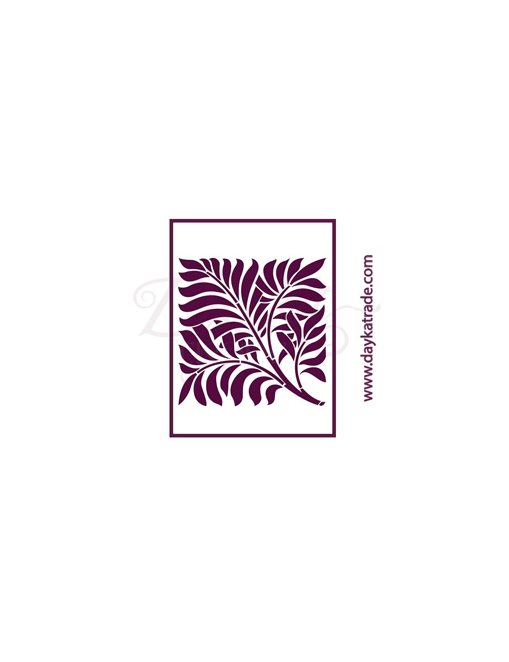 Stencil A3 dayka hojas