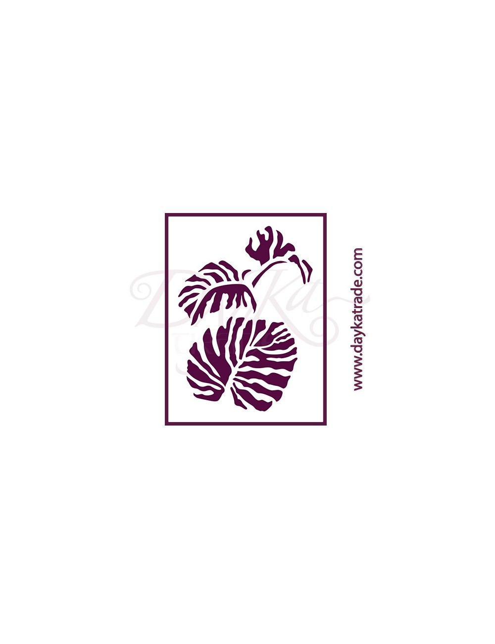 Stencil A3 dayka hojas