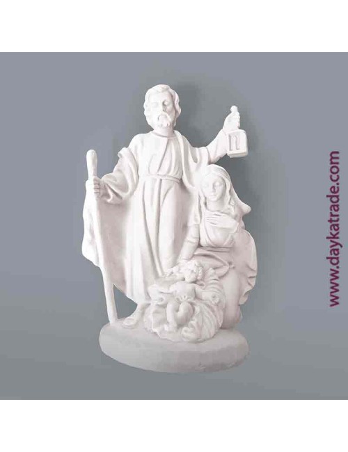 Nacimiento de marmolina farol 18 cm