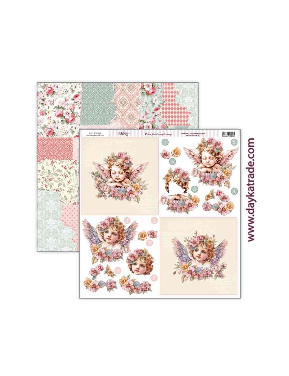 Papel scrap colección "adorada navidad"