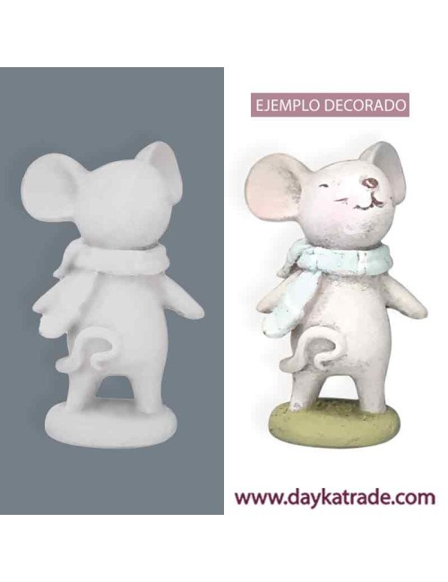 Figura de resina de ratón