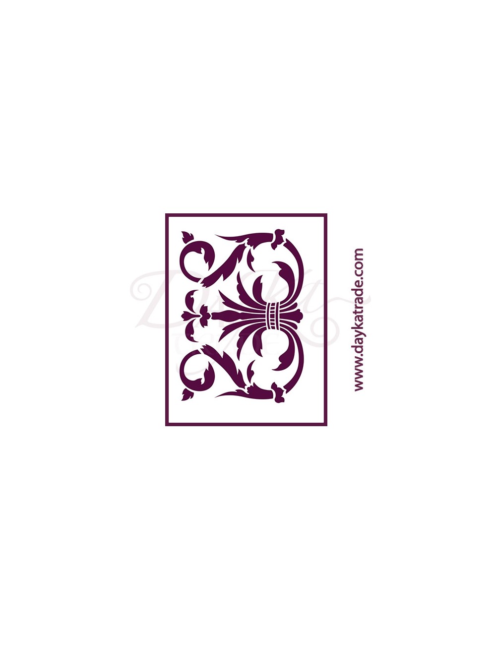 Stencil A3 dayka ornamento