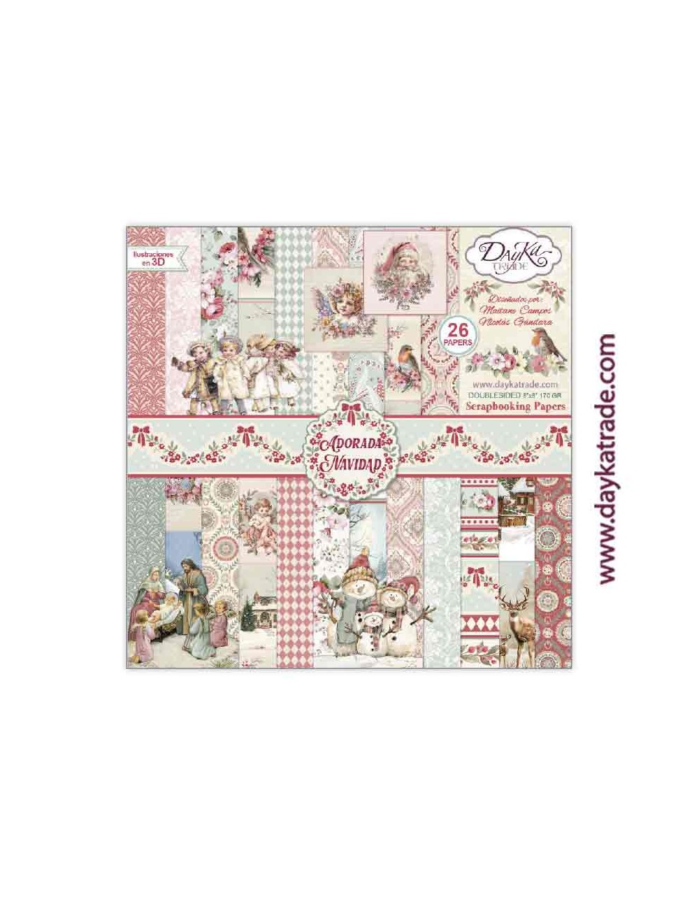 Kit scrap "adorada navidad"