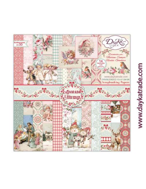 Kit scrap "adorada navidad"