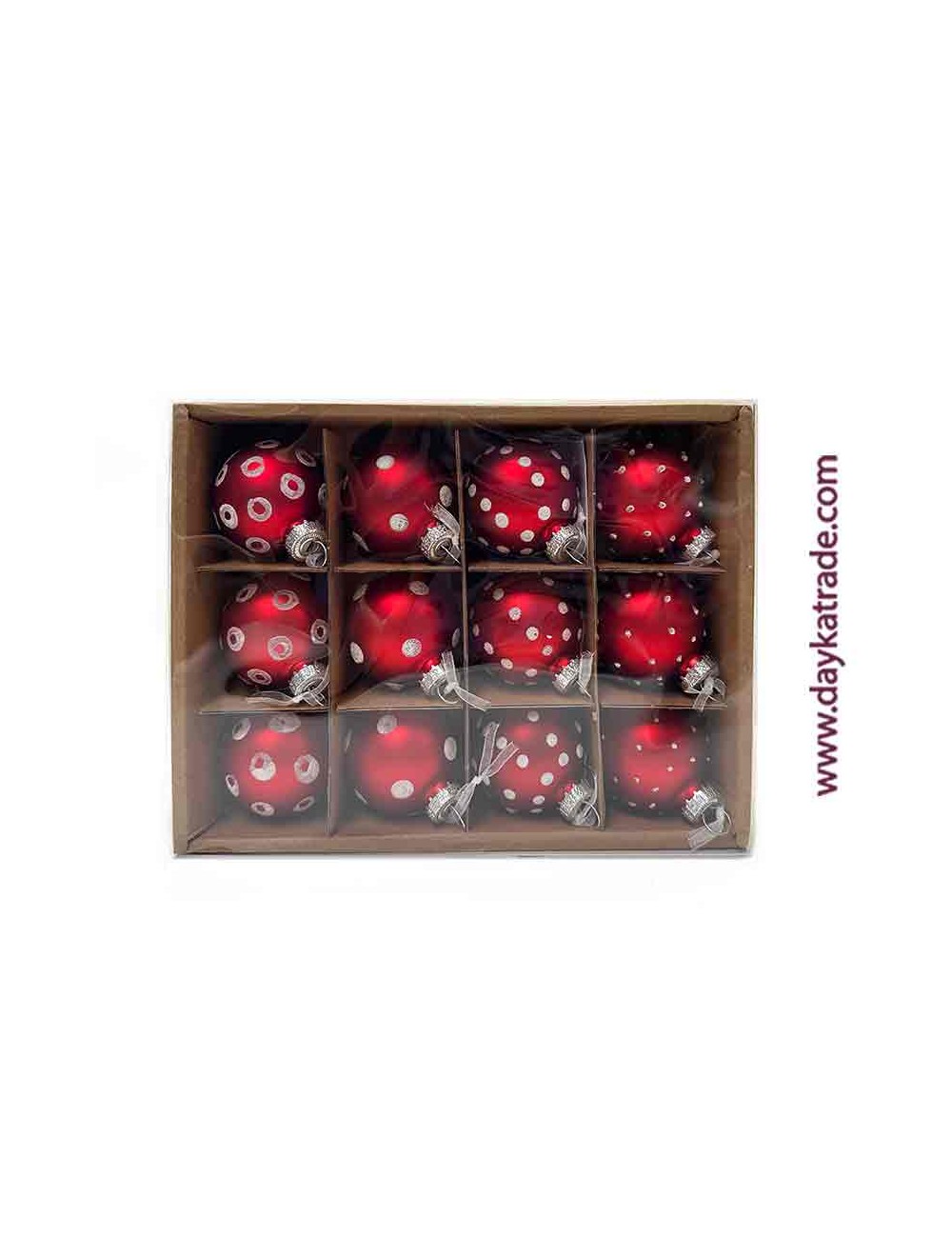 12 bolas rojas