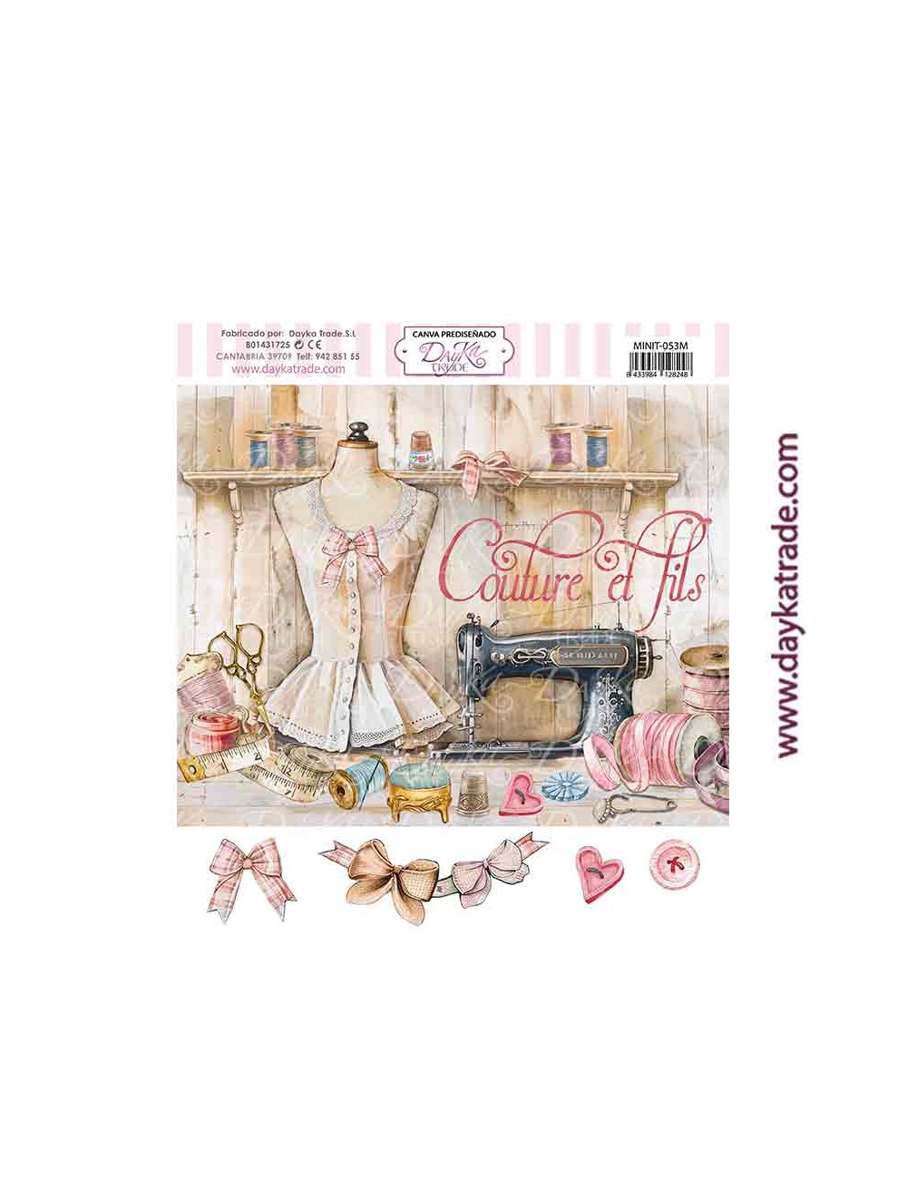 Tela para scrapbooking y cartonaje costura