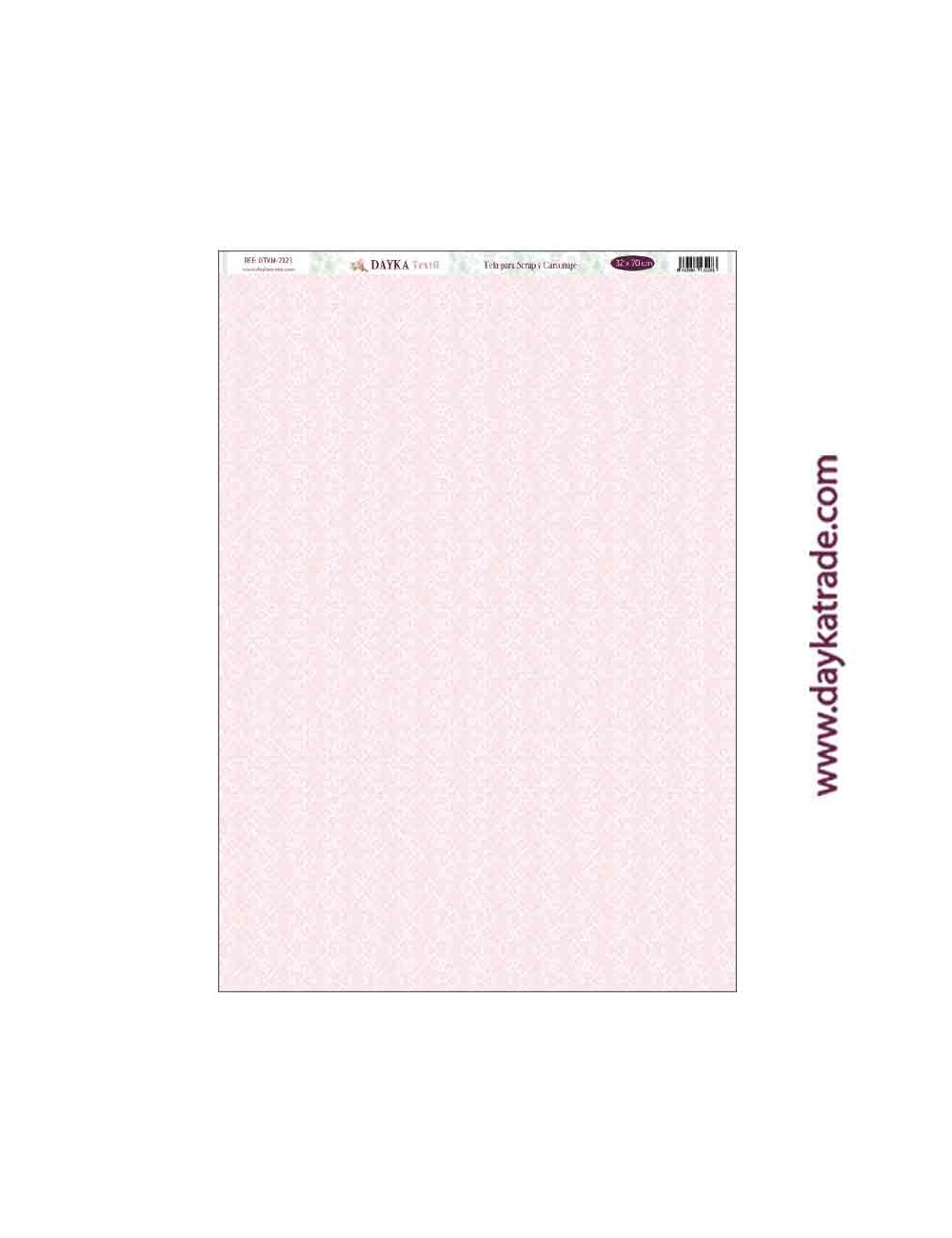 Tela para scrap y cartonajefondo rosa colección "amor y fe"