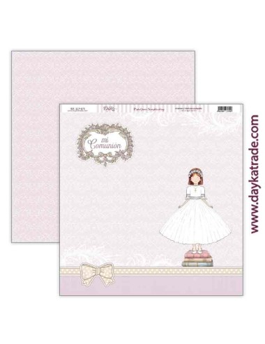 papel scrap colección comunión "amor y fe"