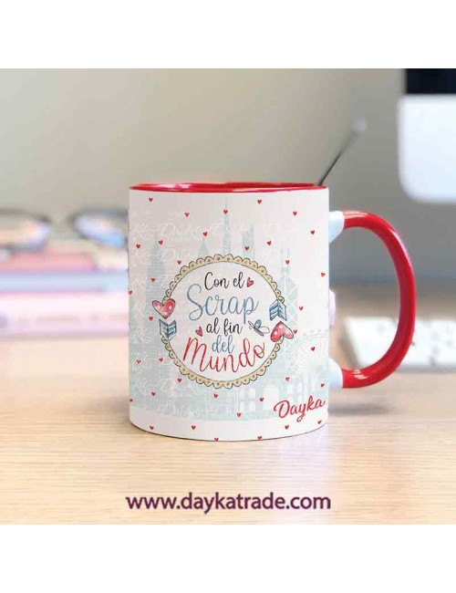 Taza pintada viajera