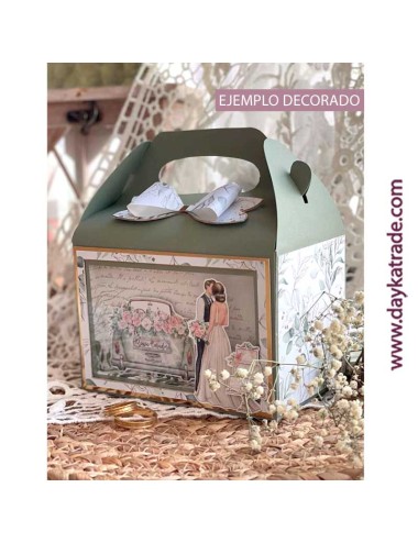 Herramienta de scrap para hacer caja con ventana