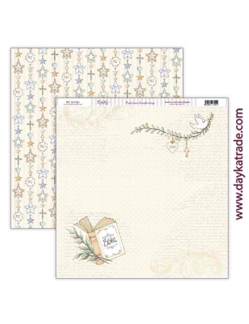 kit scrap "amor y fe" azules