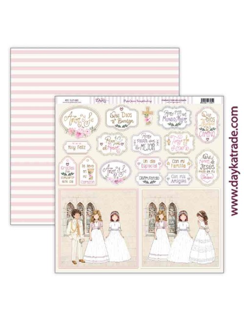 kit scrap "amor y fe" rosas