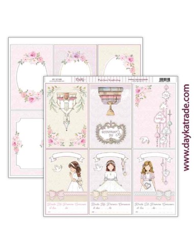 kit scrap "amor y fe" rosas