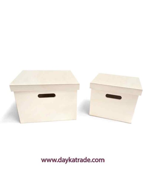 Set de cajas con asa