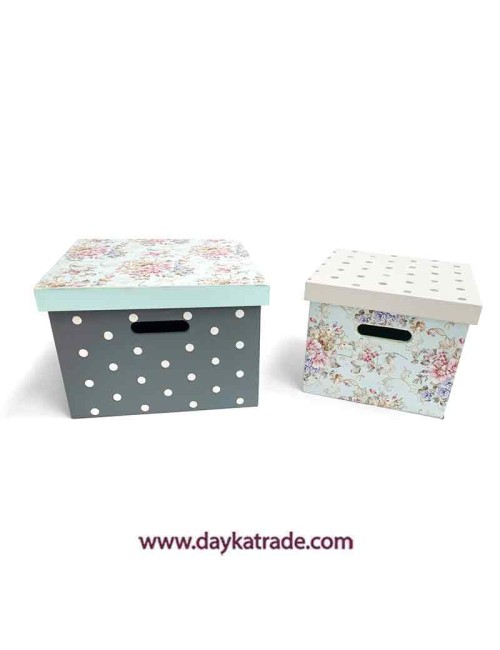 Set de cajas con asa